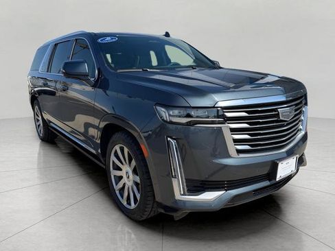 Certified 2021 Cadillac Escalade ESV Premium Luxury Platinum w/ Heavy-Duty Trailer Package AWD/4WD image 1