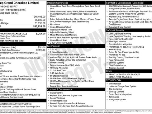New 2025 Jeep Grand Cherokee Limited w/ Black Appearance Package AWD/4WD image 27