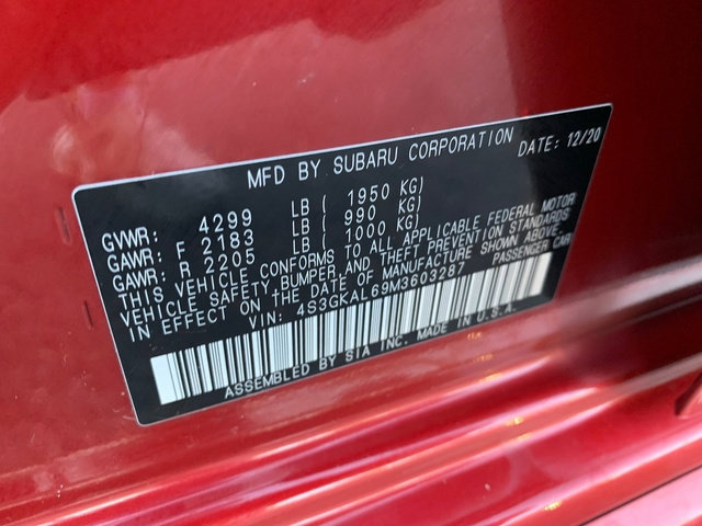 Used 2021 Subaru Impreza 2.0i Sport w/ Popular Package #1 AWD/4WD image 30