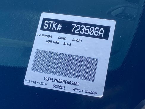 Used 2024 Honda Civic Sport image 31