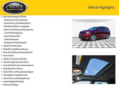 New 2026 Dodge Durango GT AWD/4WD image 6