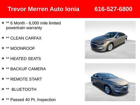 Used 2020 Chevrolet Malibu LT w/ LT True North Edition FWD image 7