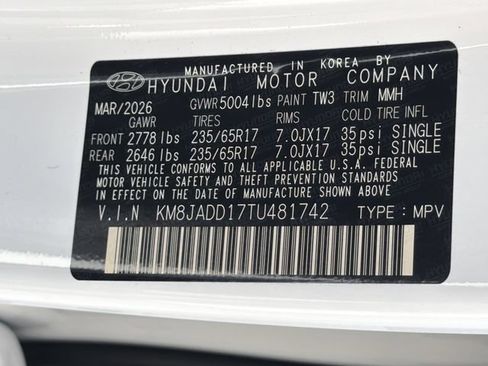 New 2026 Hyundai Tucson Blue SE AWD/4WD image 32