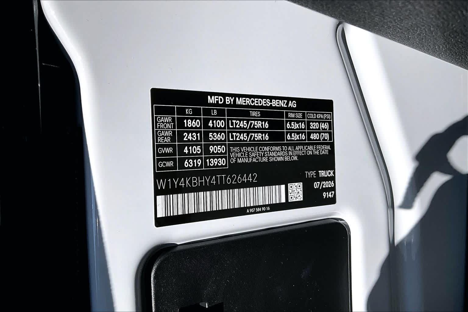 New 2026 Mercedes-Benz Sprinter 2500 image 12
