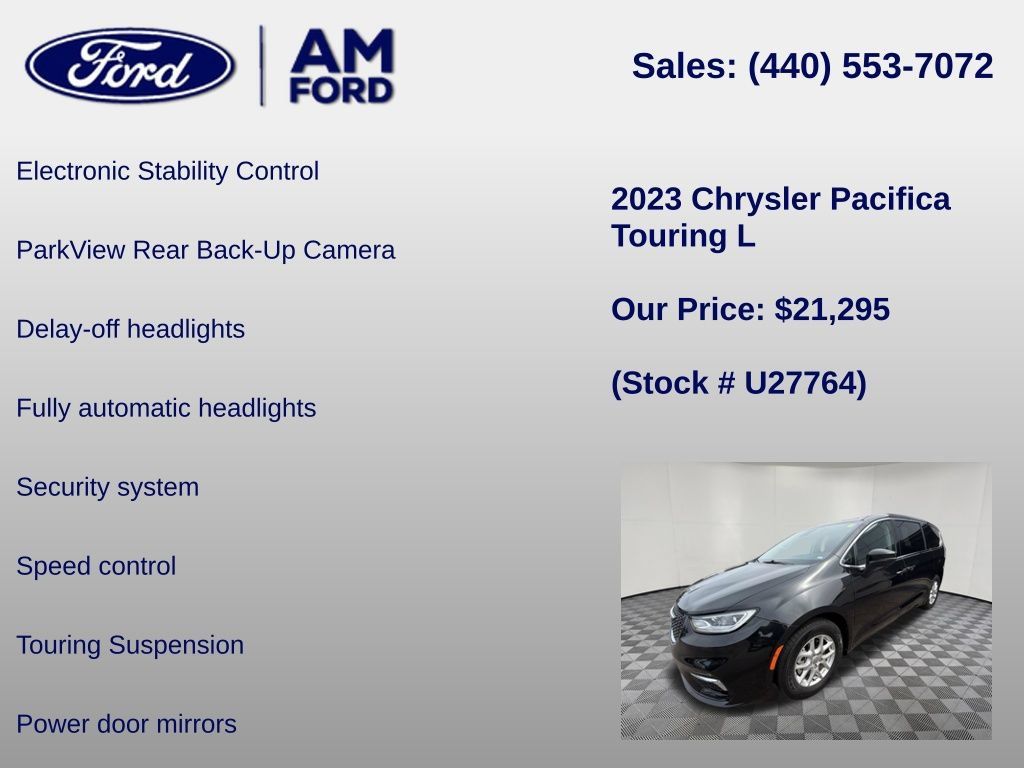 Used 2023 Chrysler Pacifica Touring-L FWD image 18