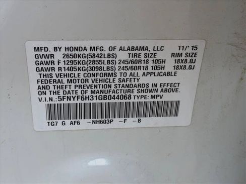 Used 2016 Honda Pilot EX image 23