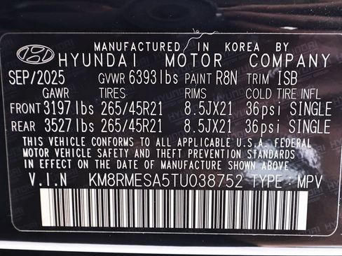 Used 2026 Hyundai Palisade Calligraphy AWD/4WD image 51