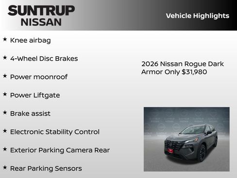 New 2026 Nissan Rogue SV image 24