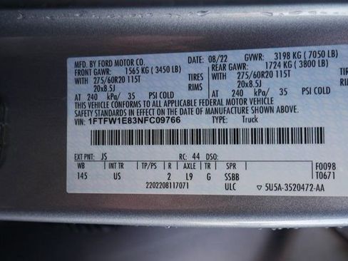 Used 2022 Ford F150 XLT w/ Equipment Group 302A High image 26