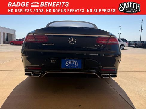 Used 2017 Mercedes-Benz S 63 AMG 4MATIC Cabriolet image 6