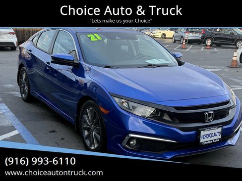 Used 2021 Honda Civic EX image 1