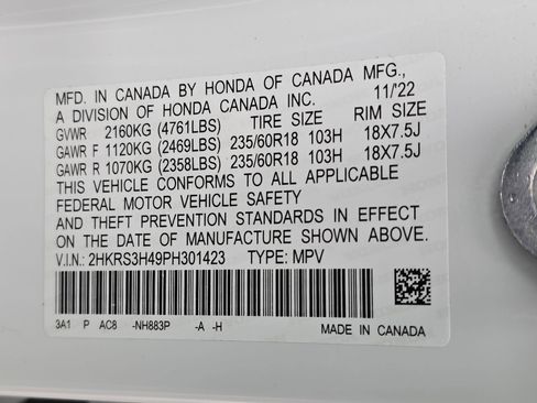 Certified 2023 Honda CR-V EX image 35