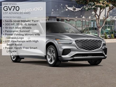 New 2026 Genesis GV70 2.5T Advanced AWD/4WD image 10