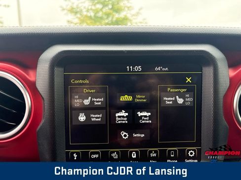 Used 2021 Jeep Gladiator Rubicon w/ Uconnect 4C Nav & Sound Group AWD/4WD image 20