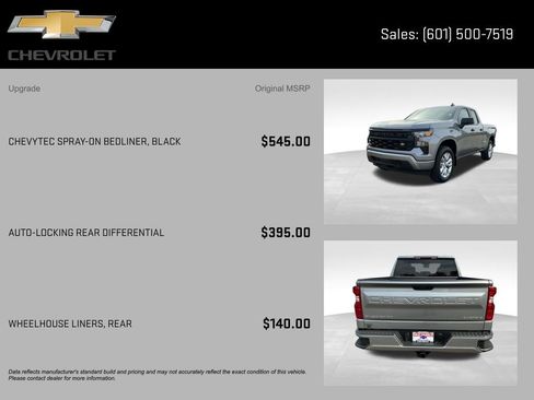 New 2026 Chevrolet Silverado 1500 Custom AWD/4WD image 8