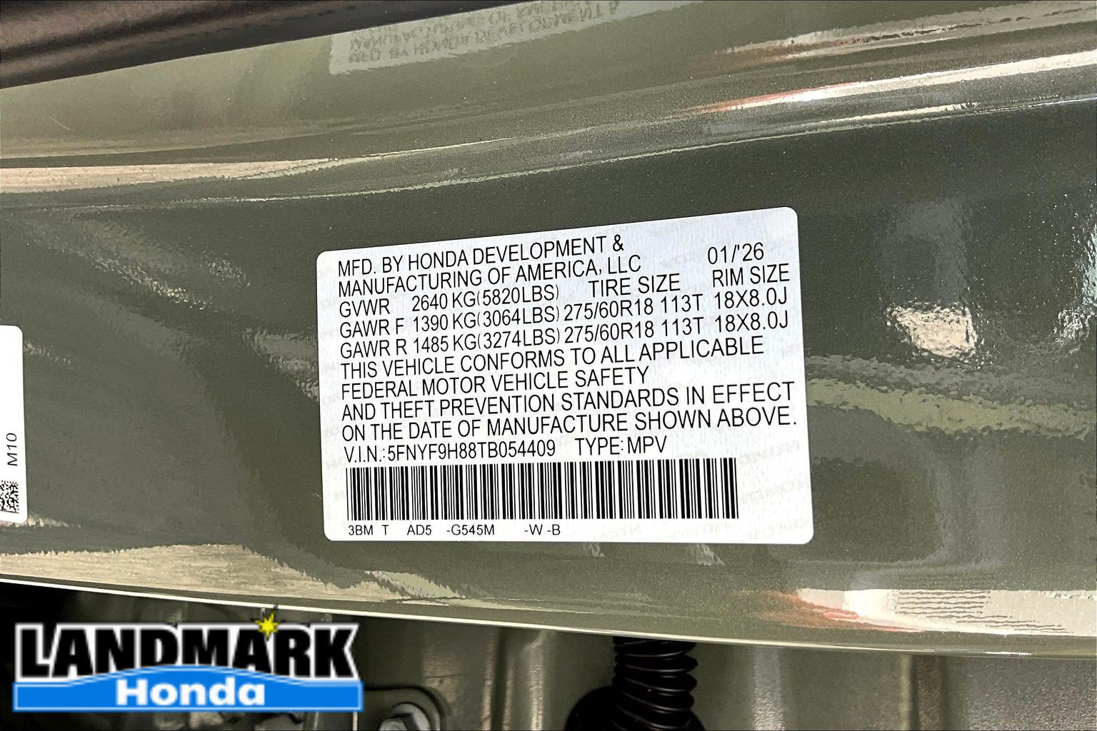 Used 2026 Honda Passport TrailSport Elite image 35