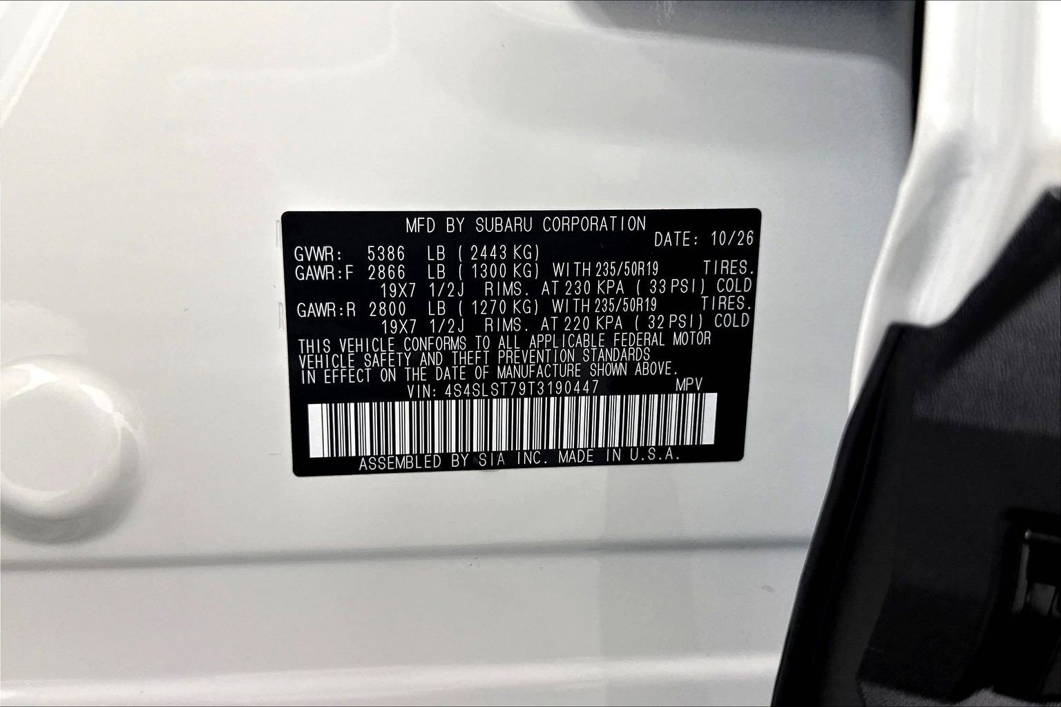New 2026 Subaru Forester Touring AWD/4WD image 8