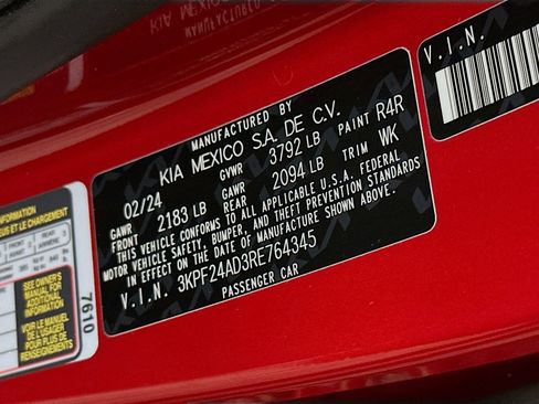 Used 2024 Kia Forte LXS image 12