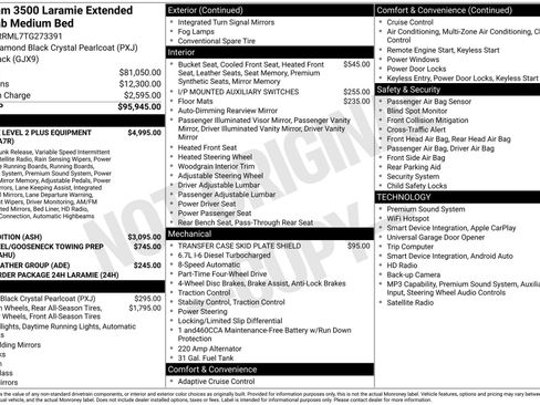 New 2026 RAM 3500 Laramie AWD/4WD image 1