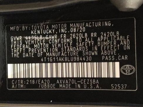 Used 2020 Toyota Camry SE image 33