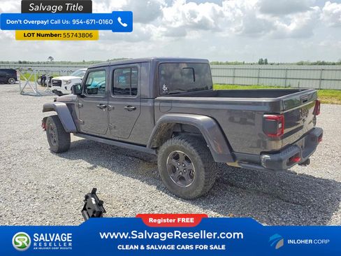 Used 2021 Jeep Gladiator Rubicon AWD/4WD image 3
