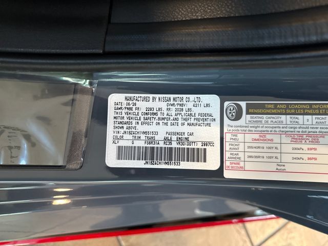 New 2027 Nissan Z NISMO RWD image 20