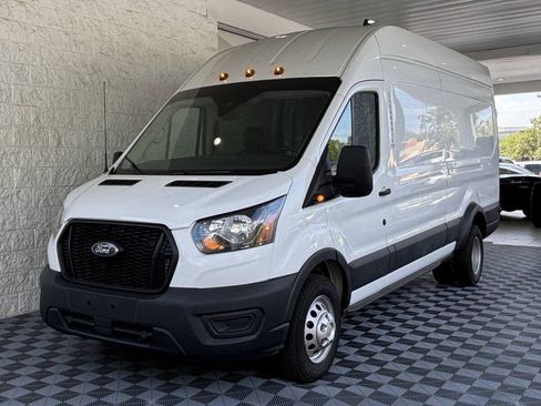Used 2024 Ford Transit 350 148 High Roof Extended DRW RWD image 2