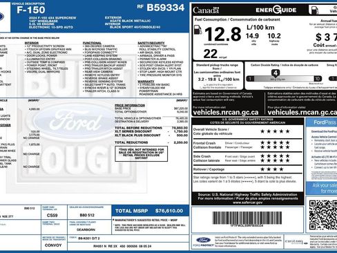 Used 2024 Ford F150 XLT w/ Equipment Group 302A MID AWD/4WD image 10