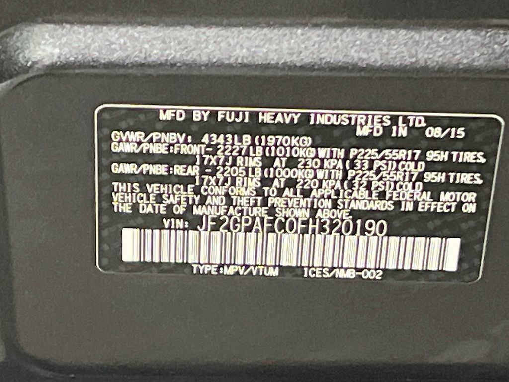 Used 2015 Subaru Crosstrek 2.0i Premium AWD/4WD image 29