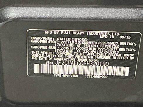Used 2015 Subaru Crosstrek 2.0i Premium AWD/4WD image 29