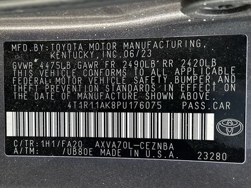 Used 2023 Toyota Camry LE w/ Convenience Package FWD image 28