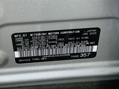 Used 2025 Mitsubishi Outlander Sport SE image 12