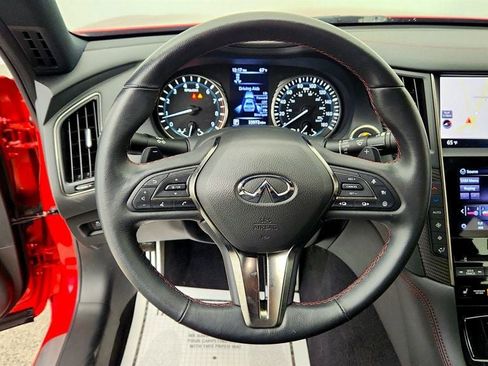 Used 2022 INFINITI Q50 Red Sport 400 w/ Carbon Fiber Package AWD/4WD image 13