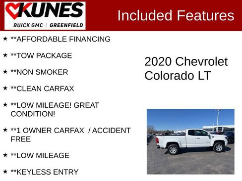 Used 2020 Chevrolet Colorado LT w/ LT Convenience Package image 3