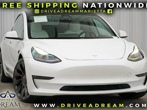 Used 2021 Tesla Model 3 Performance image 2
