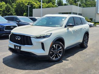 Certified 2023 INFINITI QX60 Luxe w/ Performance Audio Package AWD/4WD video 1