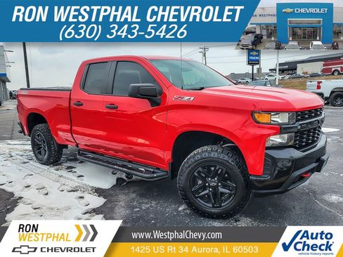 Certified 2019 Chevrolet Silverado 1500 Custom Trail Boss w/ Custom Convenience Package image 1