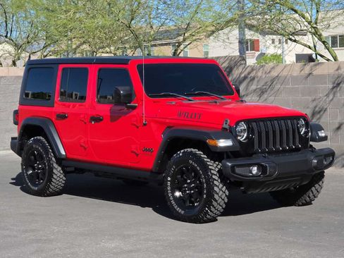 Used 2022 Jeep Wrangler Unlimited Sport AWD/4WD image 3