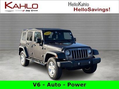 Used 2018 Jeep Wrangler Unlimited Sport S