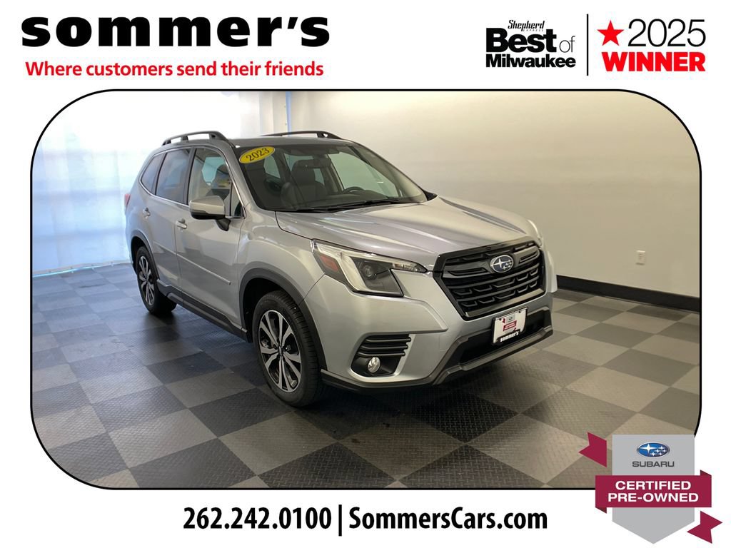 Certified 2023 Subaru Forester Limited w/ Popular Package #2 AWD/4WD 360° Tour