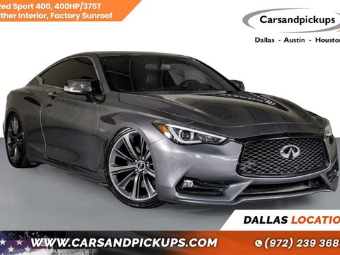 Used 2018 INFINITI Q60 Red Sport 400 w/ Sensory Package 3.0T Sport image 1