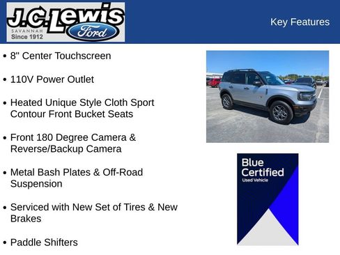 Certified 2023 Ford Bronco Sport Badlands AWD/4WD image 26