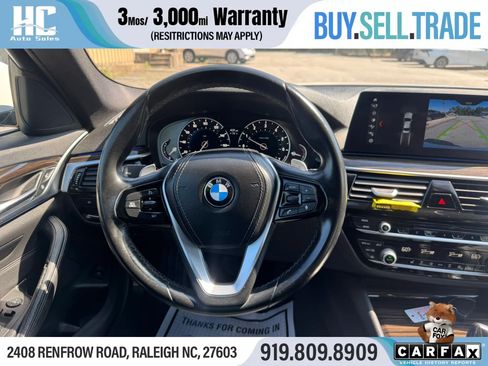 Used 2018 BMW 530i w/ Premium Package RWD image 25