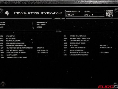 Used 2024 Ferrari 296 GTB image 11