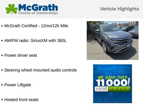 Used 2023 Volkswagen Atlas SE AWD/4WD image 5