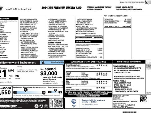 Used 2024 Cadillac XT5 Premium Luxury image 9