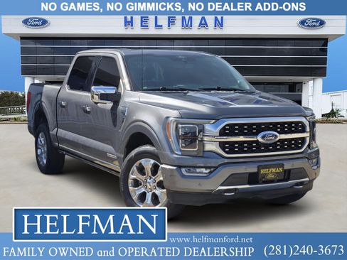 Used 2021 Ford F150 Platinum w/ Equipment Group 701A High AWD/4WD image 1