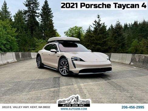Used 2021 Porsche Taycan 4 Cross Turismo AWD/4WD image 1