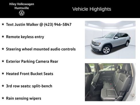 Used 2018 Volkswagen Atlas SE FWD image 6