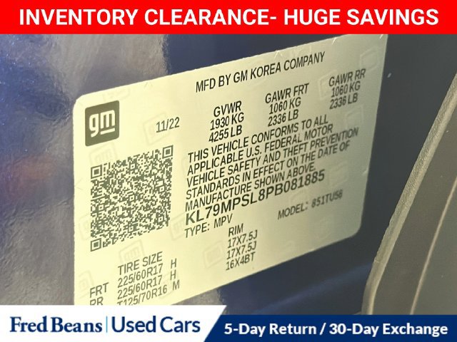 Used 2023 Chevrolet TrailBlazer LT w/ Convenience Package FWD image 36